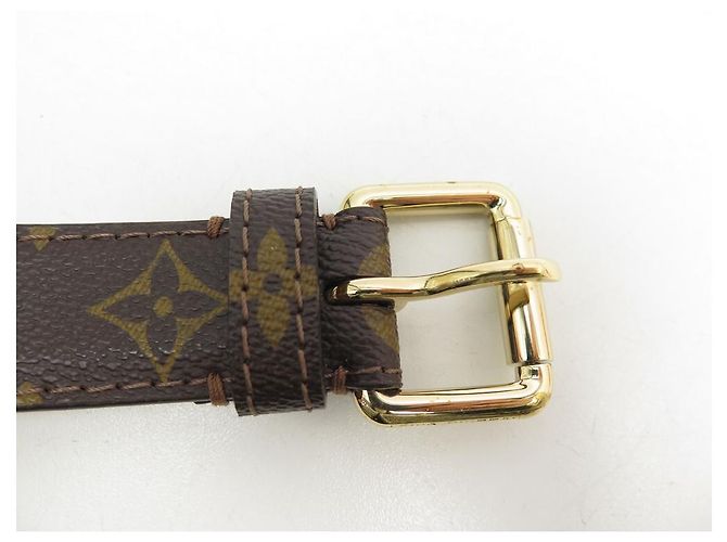 Louis Vuitton Gürtel M6933U-TASCHE T80 90 GÜRTELTASCHE AUS CANVAS MIT MONOGRAMM Braun - Ansicht 9