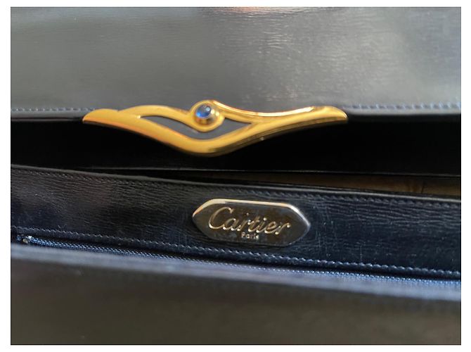 Cartier - Borsa linea S ( S per zaffiro) Noir Nero - vista 12