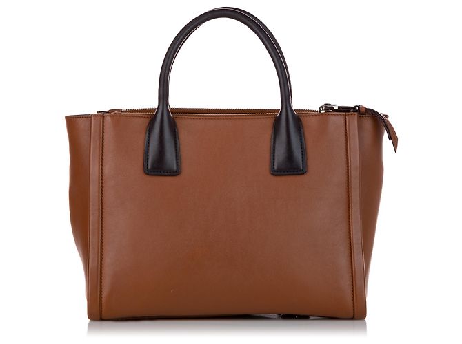 Prada Brown Grace Lux Concept Satchel - vista 3