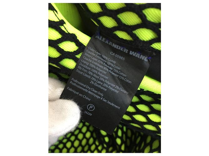 [Usado] Alexander Wang chaqueta de malla fluorescente - vista 4