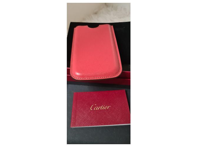 Cartier Purses, wallets, cases Coral - view 3