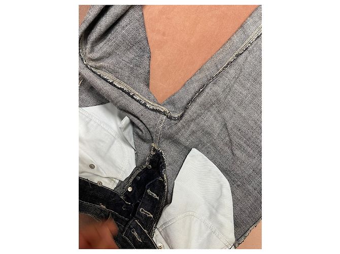 Vaqueros de denim Versace corte recto azul - vista 16
