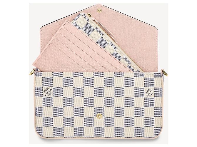 Louis Vuitton LV Felicie pochette damier nuova Beige - vista 2