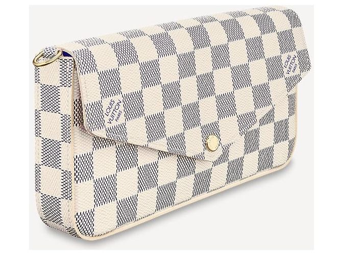 Louis Vuitton LV Felicie pochette damier nuova Beige - vista 4