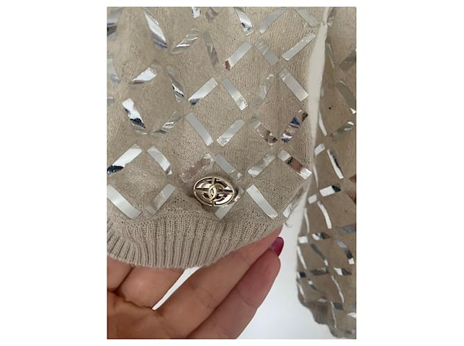 Pull Chanel Beige - vue 3