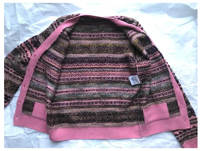Chanel Paris-Rom Cardigan CC-Knöpfe Mehrfarben - Ansicht 10