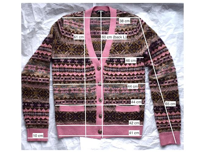 Chanel Paris-Rom Cardigan CC-Knöpfe Mehrfarben - Ansicht 14