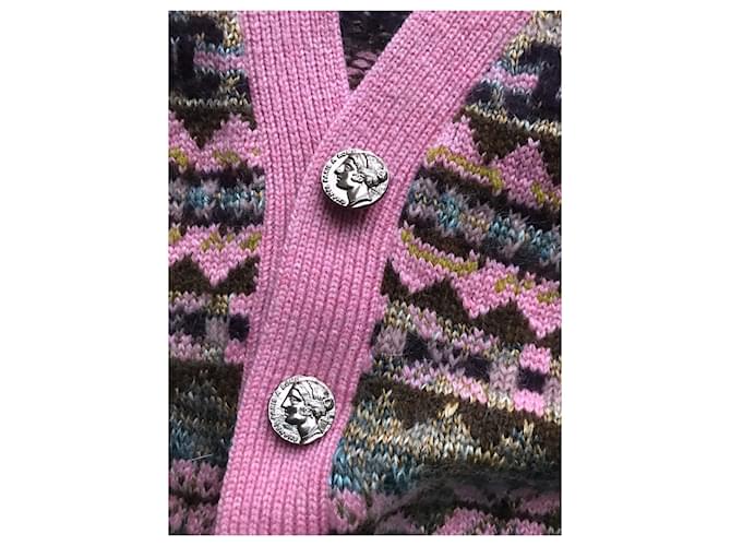 Chanel Paris-Rom Cardigan CC-Knöpfe Mehrfarben - Ansicht 2