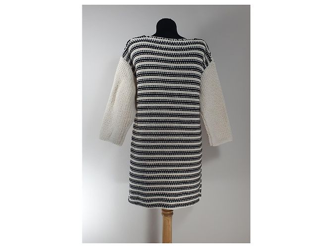 By Malene Birger Kellin Kleid schwarz weiß - Ansicht 2