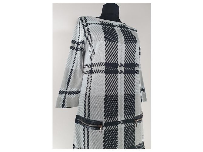 Autre Marque Ana Alcazar Kleid Grau Mehrfarben - Ansicht 2
