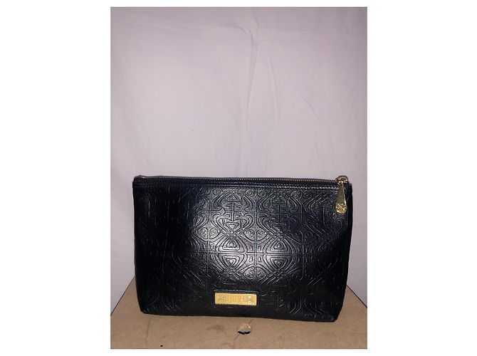 Borsa a mano BIBA in pelliccia marrone scuro - vista 3
