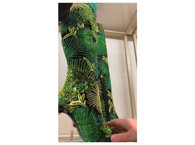 versace boots jungle mai indossati - vista 4