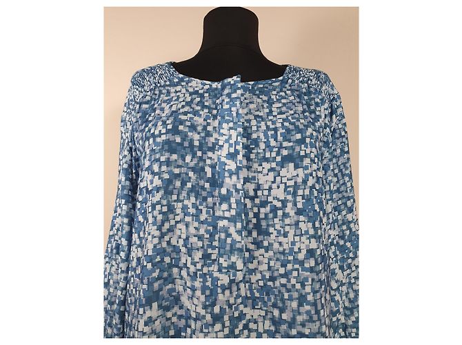 Halston Heritage H by Halston Bluse Blau - Ansicht 2