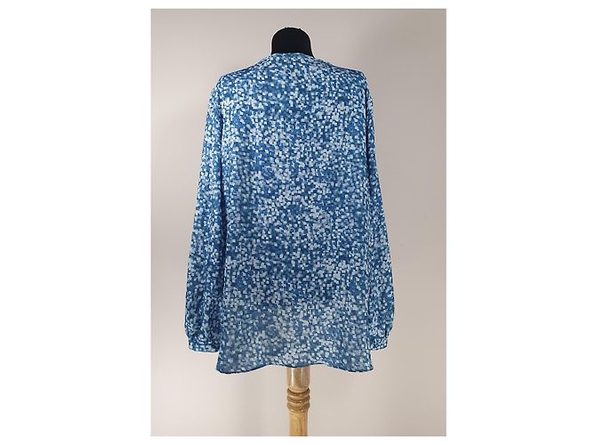 Halston Heritage H by Halston Bluse Blau - Ansicht 5