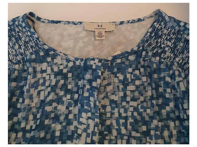 Halston Heritage H by Halston Bluse Blau - Ansicht 6