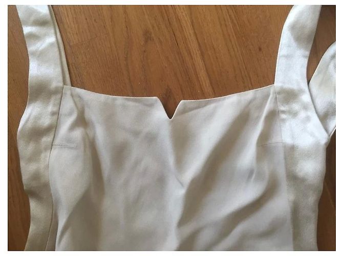 Sonia Rykiel Kleid aus Acetat in Eggshell Aus weiß - Ansicht 3