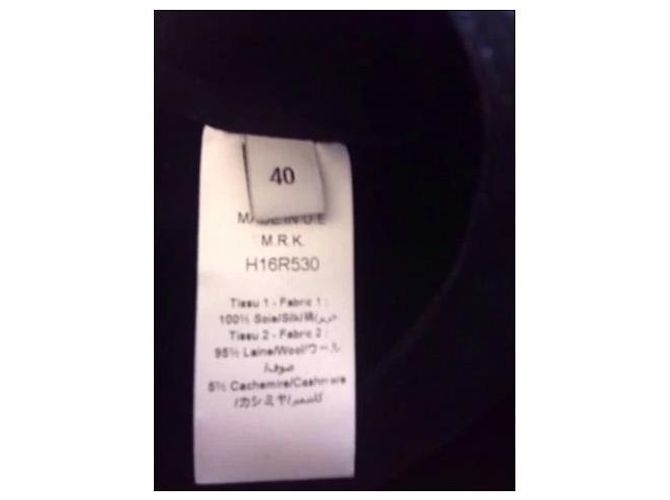 Maison Rabih Kayrouz Schwarzes Seidenkleid Gerade - Ansicht 3