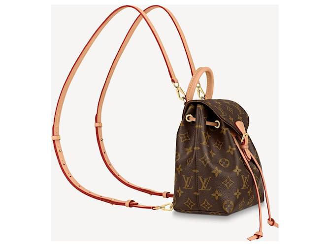 Louis Vuitton M45502  MONTSOURI BB Marrone - vista 4