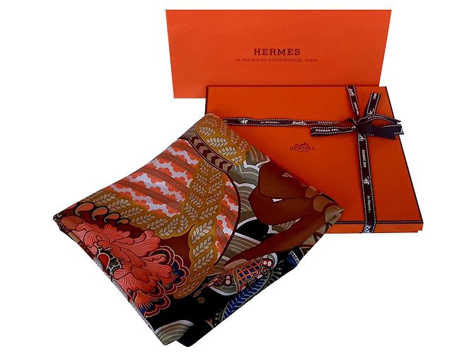 Hermès carré 90 duo cosmico Multicolore - vista 2