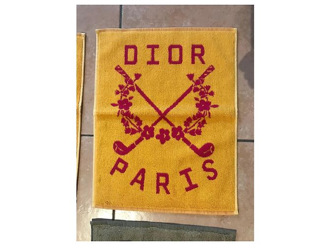 Dior Collection Golf Ensemble de 4 Serviettes Invités en Coton Multicolore - vue 2