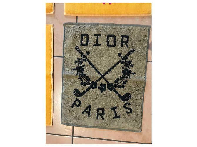 Dior Collection Golf Ensemble de 4 Serviettes Invités en Coton Multicolore - vue 3