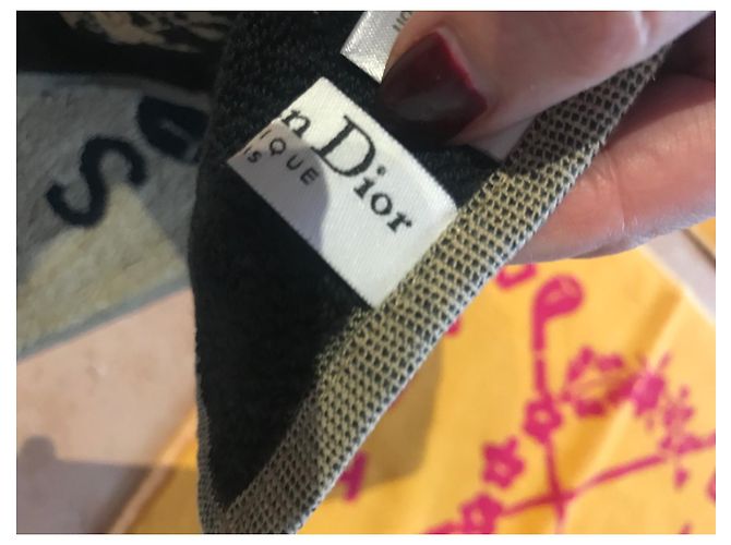 Dior Collection Golf Ensemble de 4 Serviettes Invités en Coton Multicolore - vue 6