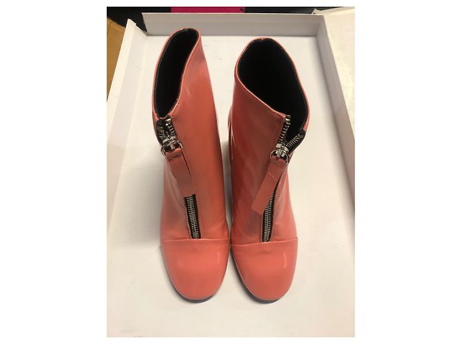 Bimba & Lola Botines de charol coral - vista 5