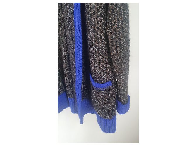 Essentiel Antwerp Cardigan Bunt Wolle und Mohair Mehrfarben - Ansicht 2