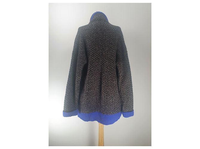 Essentiel Antwerp Cardigan Bunt Wolle und Mohair Mehrfarben - Ansicht 6