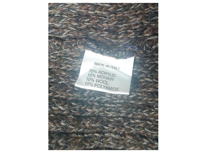 Essentiel Antwerp Cardigan Bunt Wolle und Mohair Mehrfarben - Ansicht 8