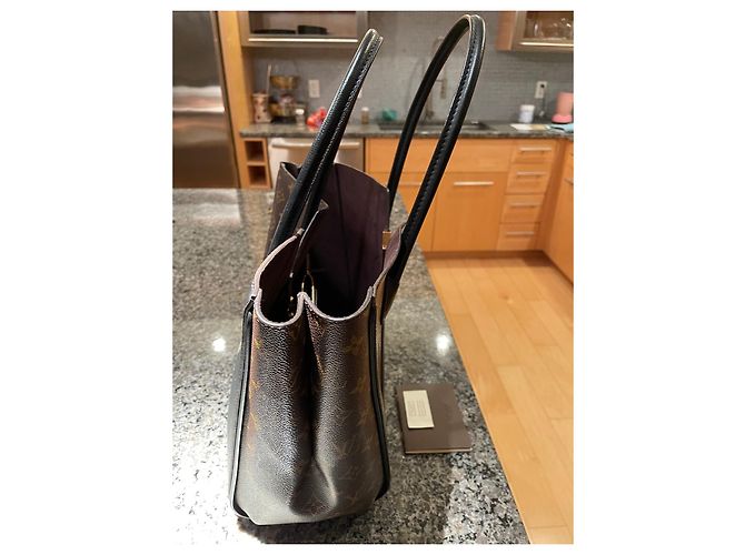 Borsa Louis Vuitton in pelle nera Nero - vista 2