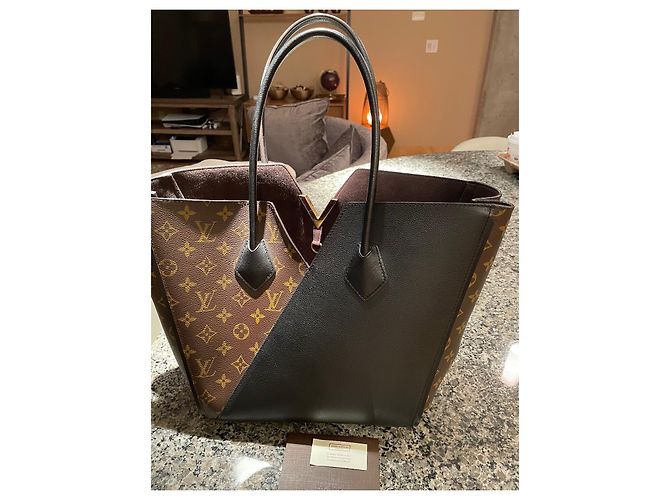 Borsa Louis Vuitton in pelle nera Nero - vista 7