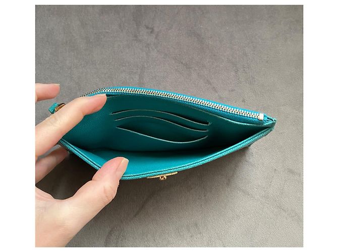 Chanel Purses, wallets, cases Turquoise - view 11