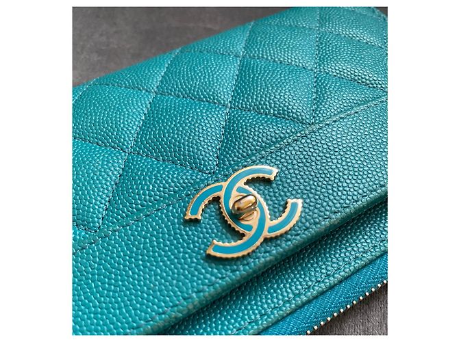Chanel Purses, wallets, cases Turquoise - view 14