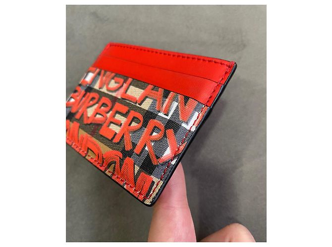 Burberry Wallets Small accessories Red - vista 5