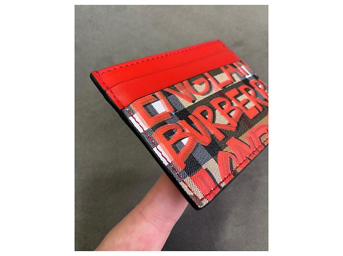Burberry Wallets Small accessories Red - vista 6