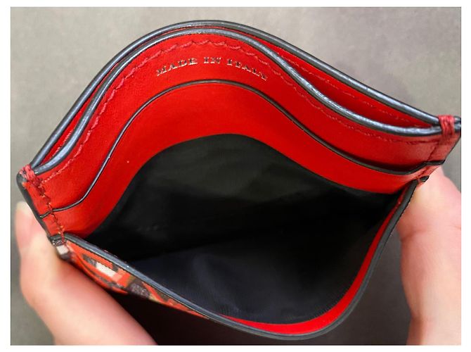 Burberry Wallets Small accessories Red - vista 8