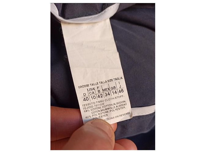 Gabardina Marella con botonadura forrada Azul oscuro - vista 11