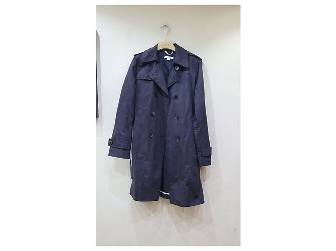 Gabardina Marella con botonadura forrada Azul oscuro - vista 3