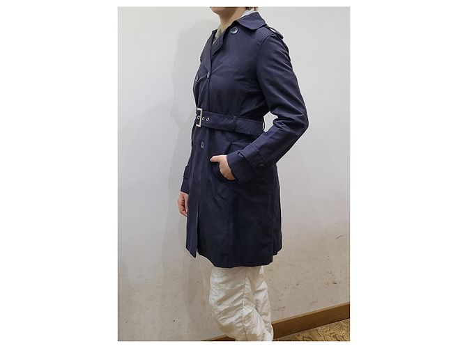 Gabardina Marella con botonadura forrada Azul oscuro - vista 6