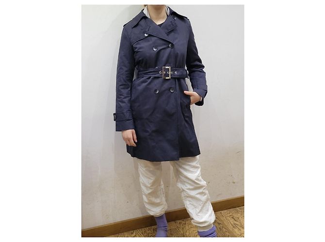 Gabardina Marella con botonadura forrada Azul oscuro - vista 7