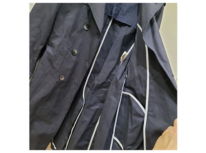 Gabardina Marella con botonadura forrada Azul oscuro - vista 8