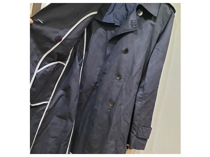 Gabardina Marella con botonadura forrada Azul oscuro - vista 9
