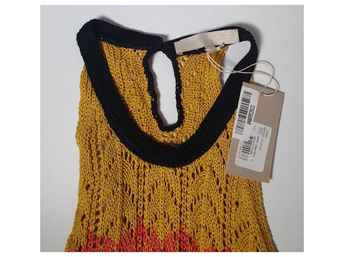 Vanessa Bruno Tank Top Strickware Baumwolle Mehrfarben - Ansicht 5