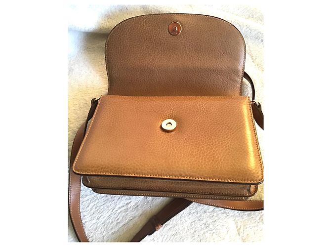 Céline Handtasche aus Leder Hellbraun - Ansicht 10