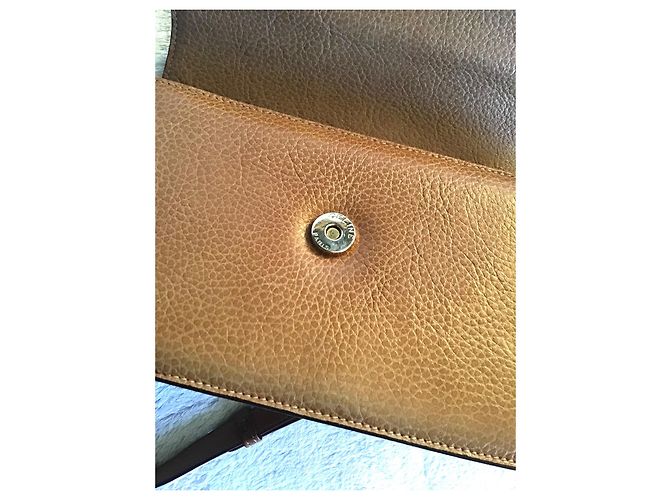 Céline Handtasche aus Leder Hellbraun - Ansicht 11