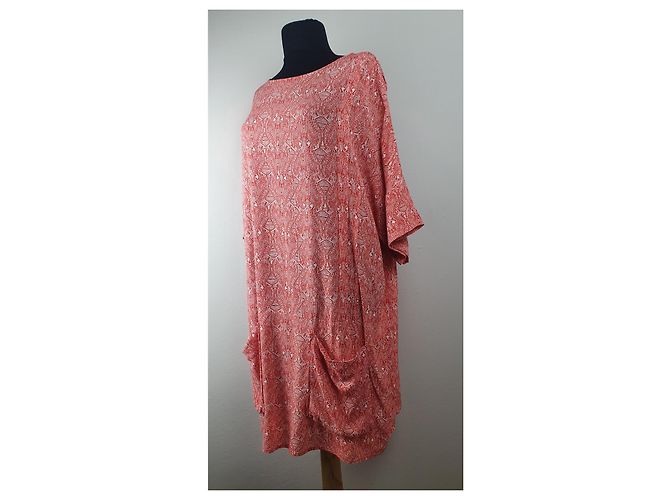 Vestido rojo de viscosa Day Birger & Mikkelsen Roja - vista 3
