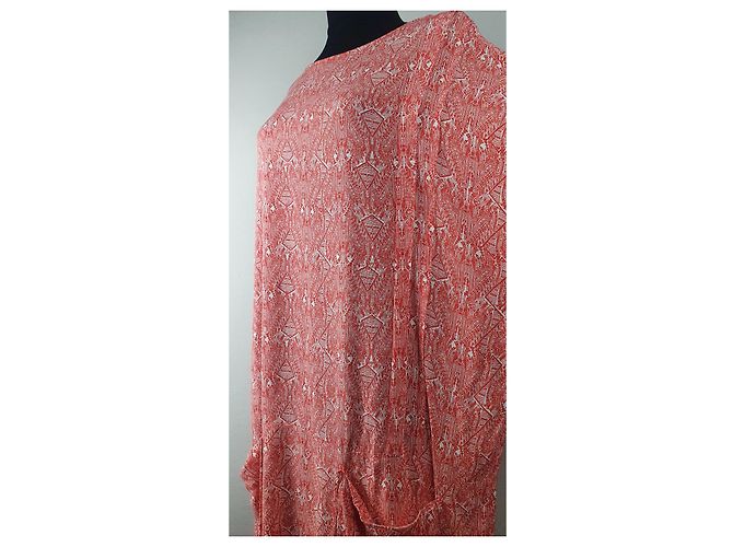 Vestido rojo de viscosa Day Birger & Mikkelsen Roja - vista 4