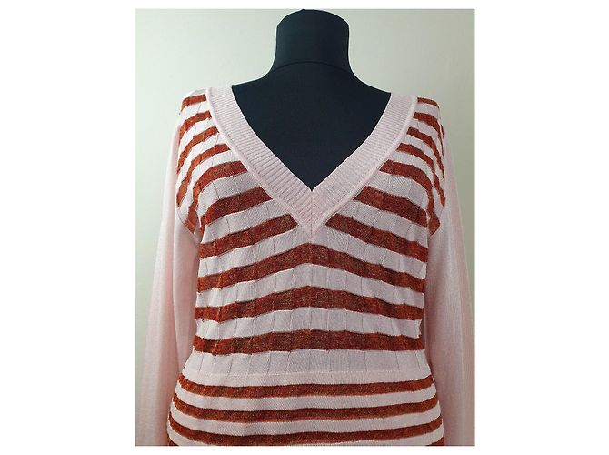 Suéter Blusa Rosa a Rayas Bitte Kai Rand - vista 2