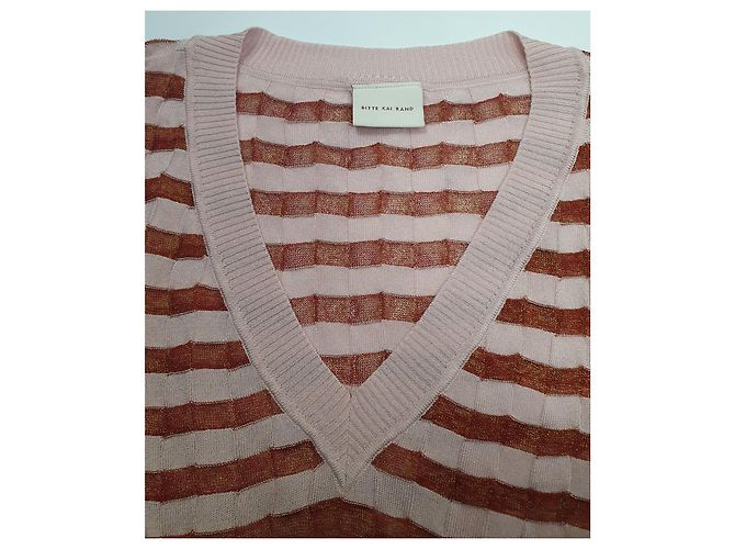 Suéter Blusa Rosa a Rayas Bitte Kai Rand - vista 5